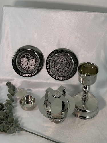 Євхаристійний набір та принадлесті 1л, нікелювання