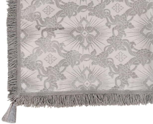 Накидка на престол дорога парча, дорога бахрома