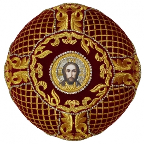 Митра "Сетка" красная