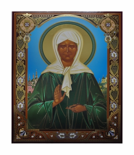 Икона блж. Матрона Московская 30х40
