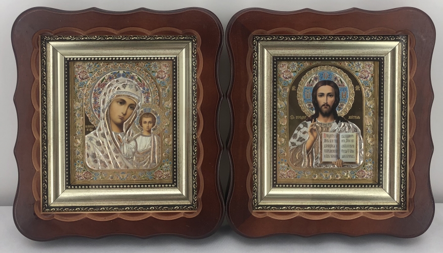 Икона "Венчальная пара" 21х19