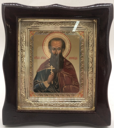 Икона свящ. муч. Леонид 19х17