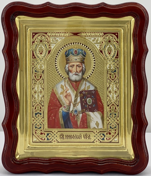 Ікона св. Миколи Чудотворця (писана)