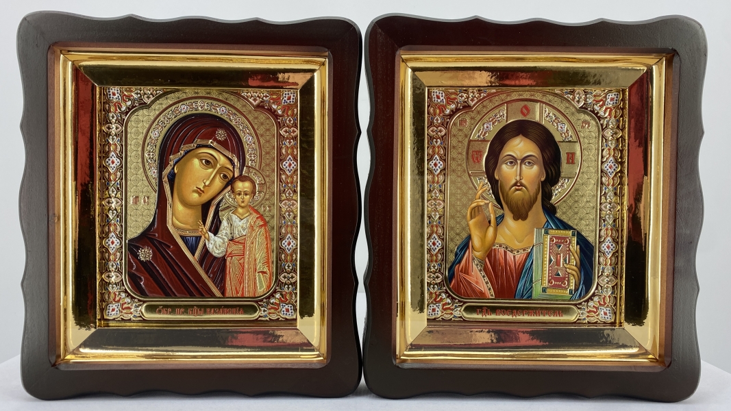 Ікони "Вінчальна пара" №27 26х23см