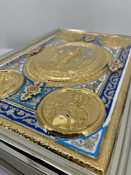 Євангліє напрестольне (церковнослов'янською мовою) 46х34х9см