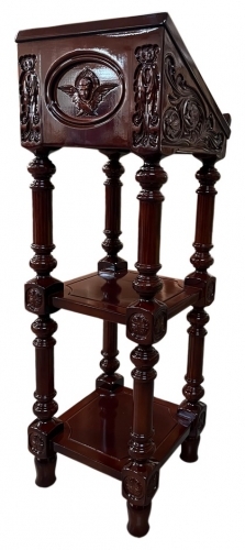 Аналой бічний, 40х40см, (Висота 107-90см)