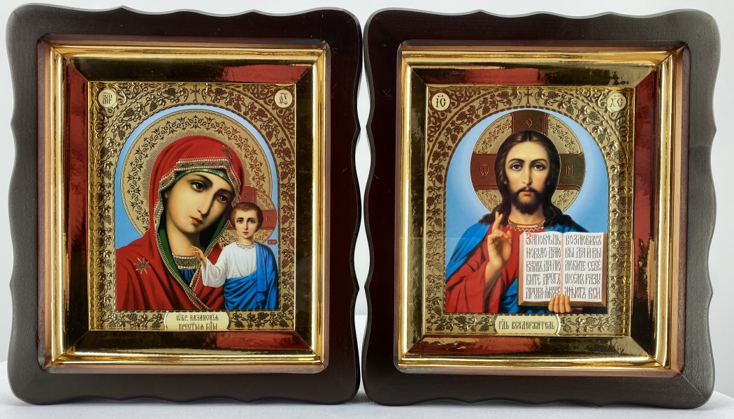 Ікони "Вінчальна пара" №20 26х23см