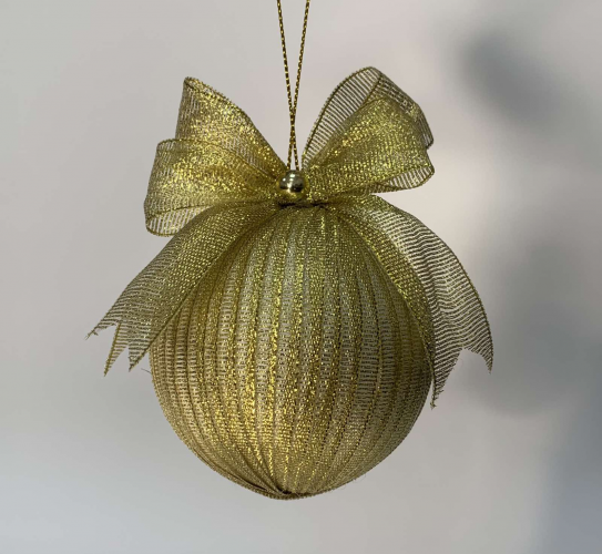 Прикраса на ялинку "Кулька з бантиком"