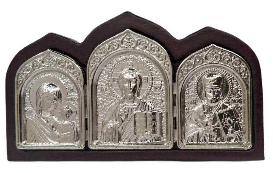 Автомобільний трійник (метал.+ т-дер.) нікель