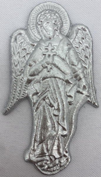 Ангел, пластиковий, на ліпучці 8х4см