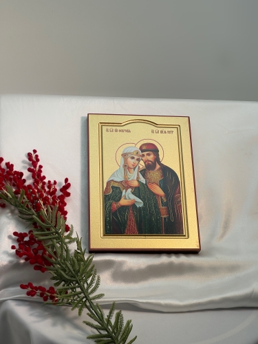 Ікона св. блгв. кн. Петро та Февронія