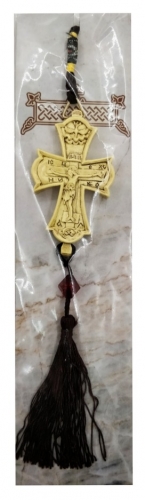 Подвеска  Крест гипсовый 