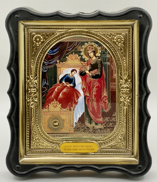 Ікона Богородиці "Цілительниця" 28х24х3,5