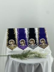 Закладка з вишитим ліком "Спас в терновому вінці"