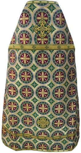 Облачение священника, из грецкой парчи, ткань "Византия" с киевским пришивным галуном