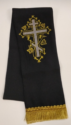 Закладка "Крест" черная