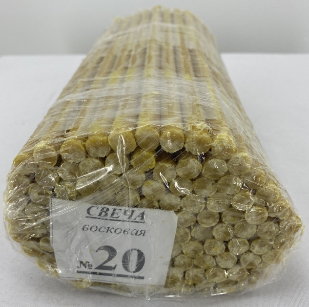 Свічки напіввоскові