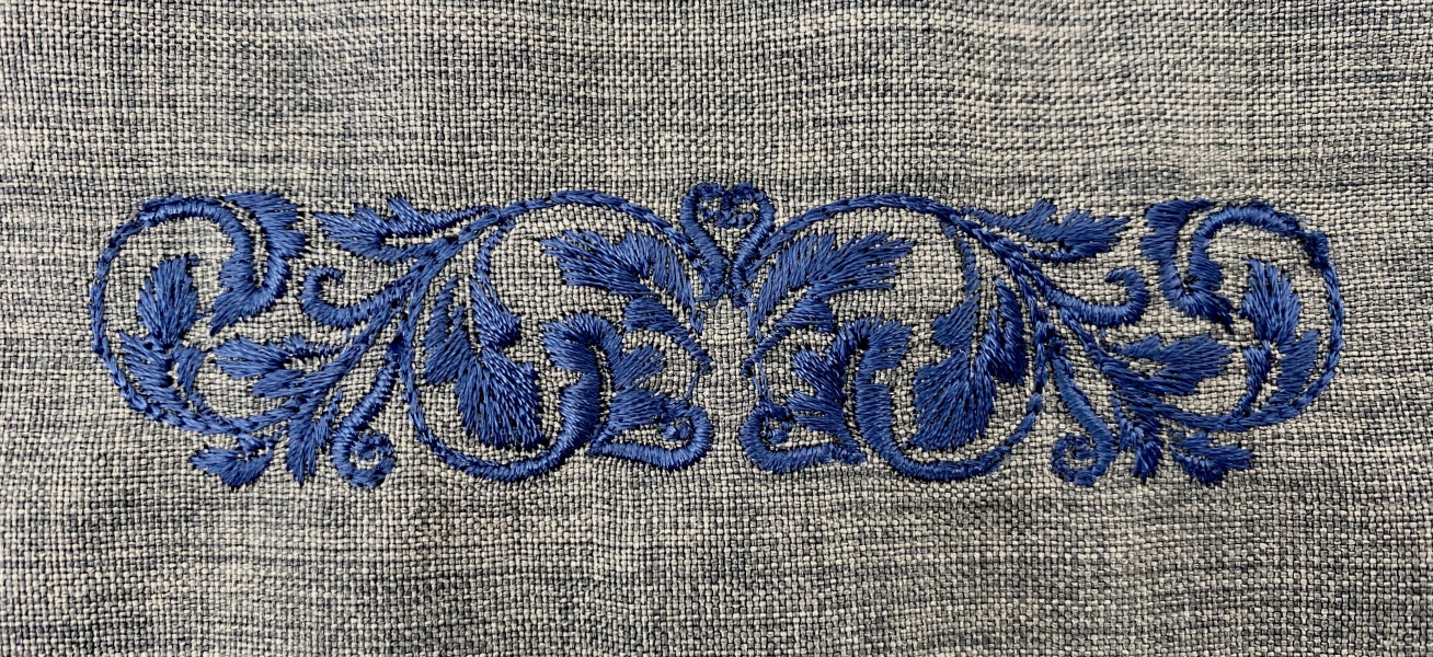 Ряса з вишивкою, тканина кошибо