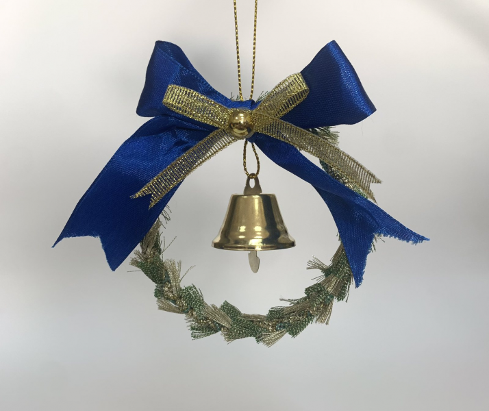 Прикраса на ялинку "Двіночки в вінці"