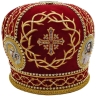 Митра  "Терновый венец"  красная 