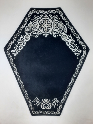 Серветка під хрест, вишивка коло