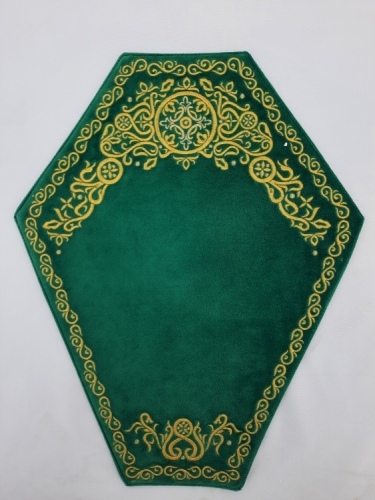 Серветка під хрест, вишивка коло