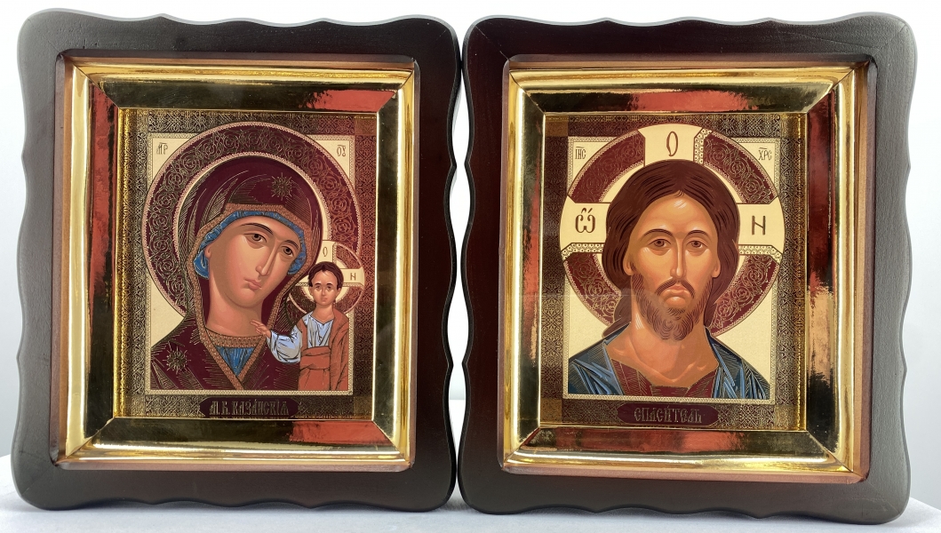 Ікони "Вінчальна пара" №19 26х23см