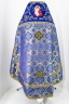 Облачення священника комбіноване з парчі "Орнамент", з вишитим опліччям, вишивка "Коло"