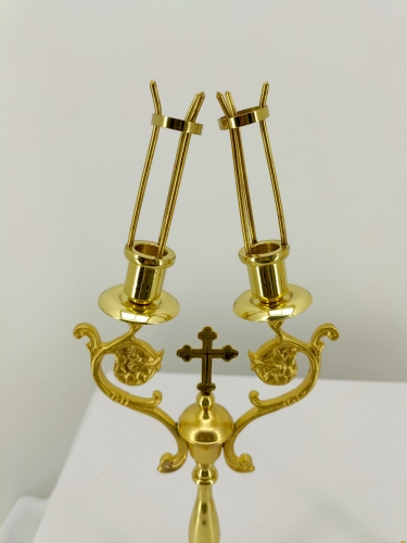 Дикирий - трикирий  позолота