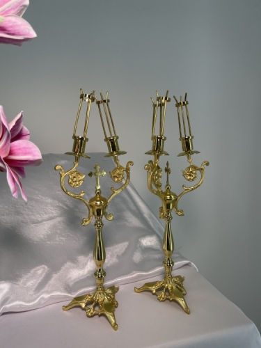 Дикирий - трикирий  позолота