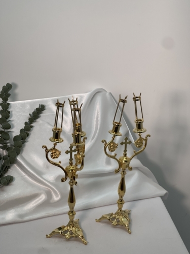 Дикирий - трикирий  позолота