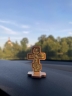 Хрест метал. у дереві на підставці 5,5х3,5см