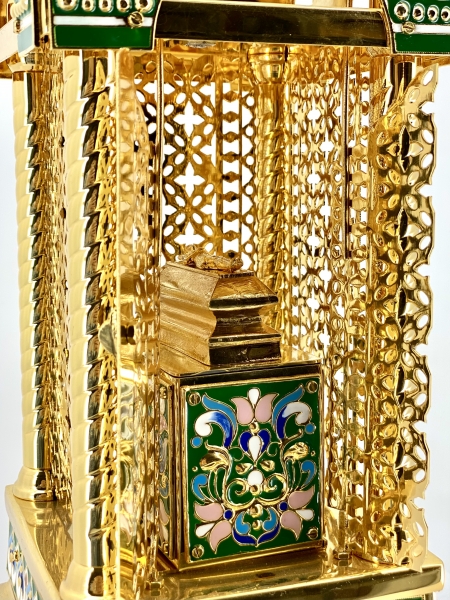 Дарохранительниця (золото + емаль)