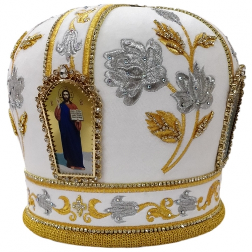 Митра Роза белая