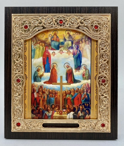 Икона Всех Святых 15х18