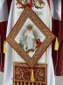 Комбіноване облачення священника вишите на парчі, з вишитими іконами, вишивка "Пасхальна"
