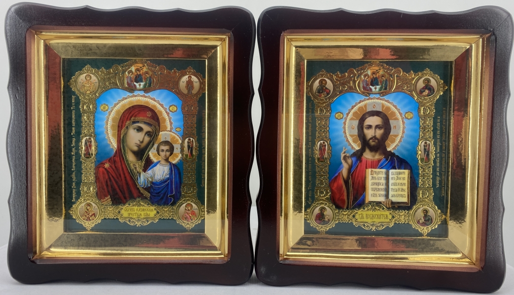 Ікони "Вінчальна пара" №7 26х23см